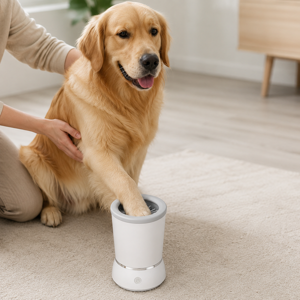 Lavador de Patas Eléctrico para Mascotas — VANTT